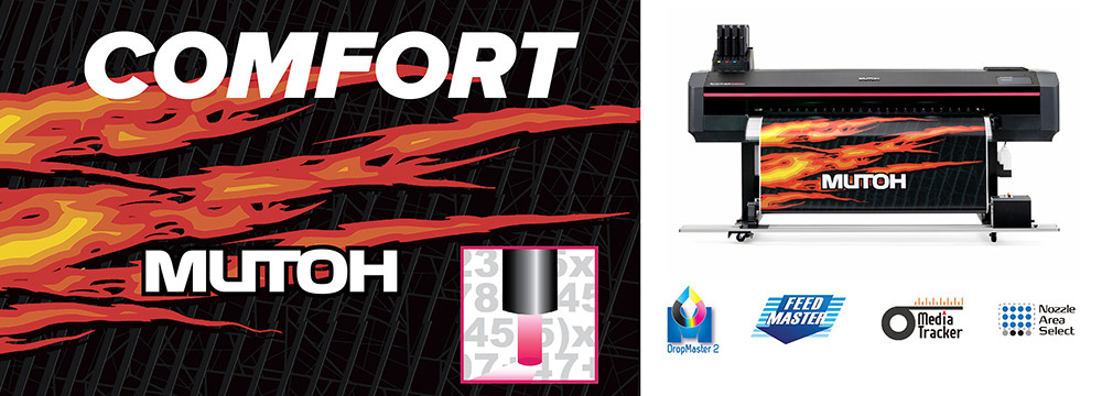 Mutoh XpertJet 1641SR Pro — Media Handling System