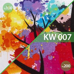 KW007 - Knitting Diamond Satin Fabric