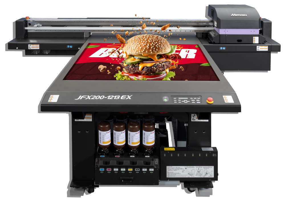 Mimaki JFX200-1213 EX Compact UV-LED Flatbed