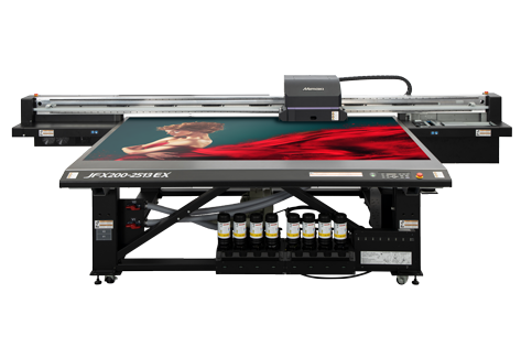 Mimaki JFX200-2513 EX UV-LED Flatbed Printer