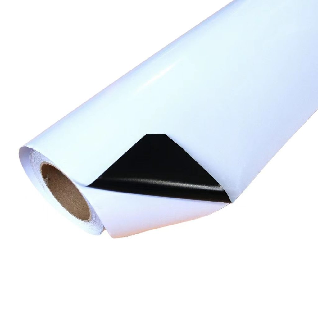 Vinyl Black Back - Matte 100mic