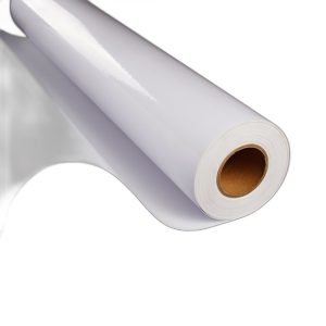 Vinyl White Back - Glossy 100mic