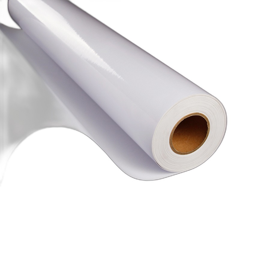 Vinyl White Back - Glossy 100mic