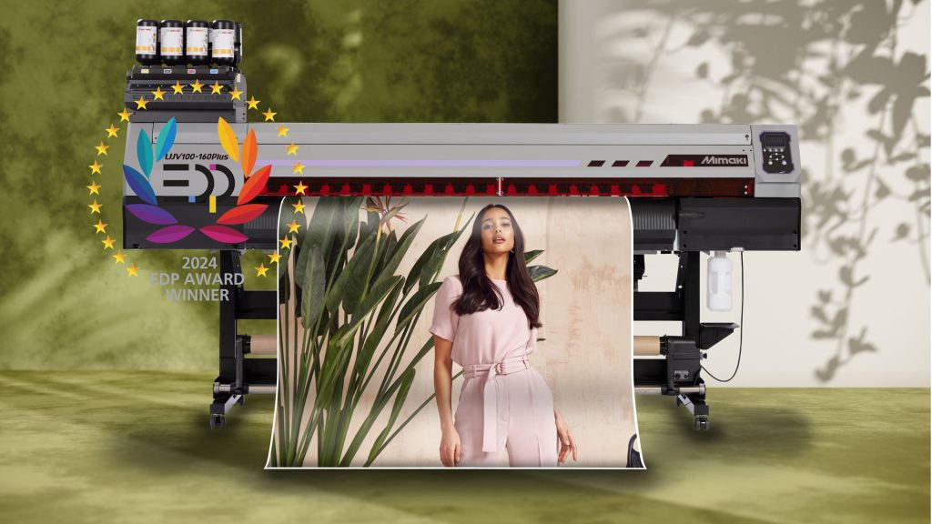 Mimaki UJV100-160Plus Roll-to-Roll UV-LED Printer