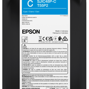 Epson ColorWorks SJIC48P-C Cyan Ink