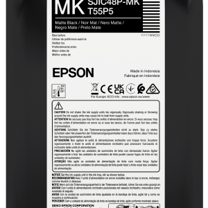 Epson ColorWorks SJIC48P-MK Matte Black Ink